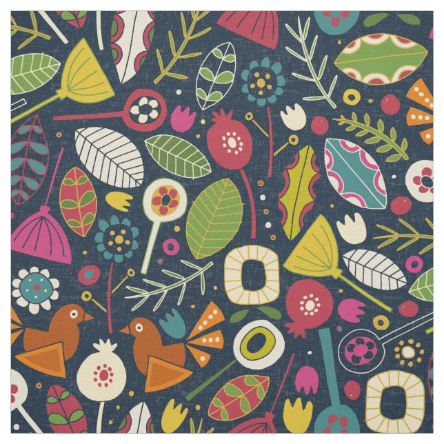 BLOM INDIGO TYG (Provkarta)