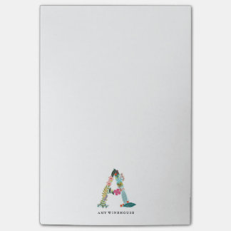 Blom- initial brevMonogram - A Post-it Block