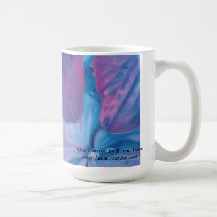 Blom- kaffemugg - vanlig hortensia