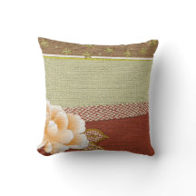 Blom- "Kimono" designdekorativ kudde
