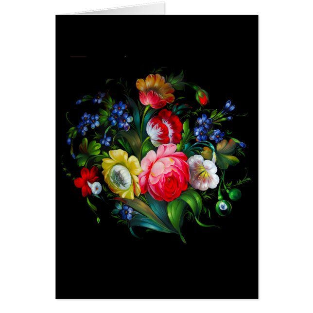 Blom- kort (Framsidan)