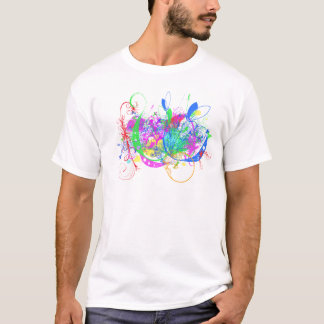 Blom- manar skjortadesign tee
