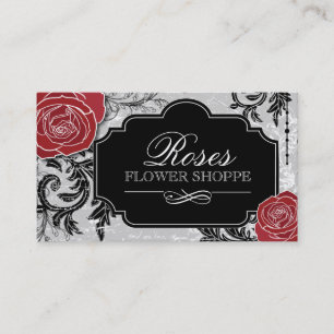 Blom- märkes- visitkortar visitkort