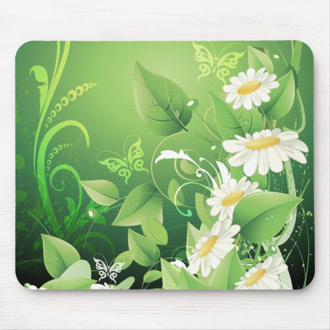 Blom- mode 7 Mousepad Musmatta (Framsidan)