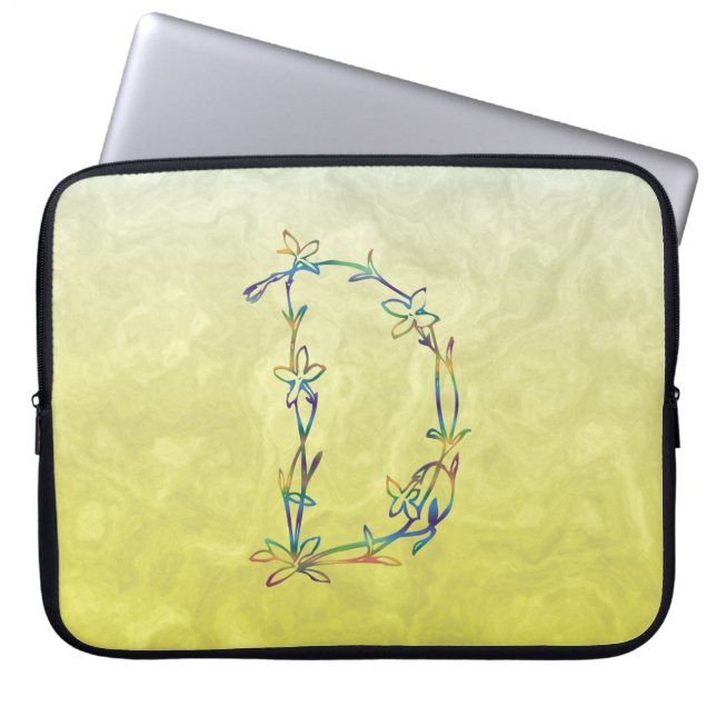 BLOM- MONOGRAM D LAPTOP FODRAL (Framsidan)