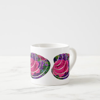 Blom- mugg för Clamshellmotivespresso Espressomugg