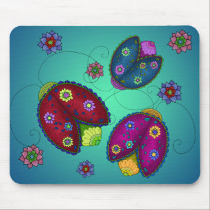 Blom- nyckelpigor Mousepad Musmatta