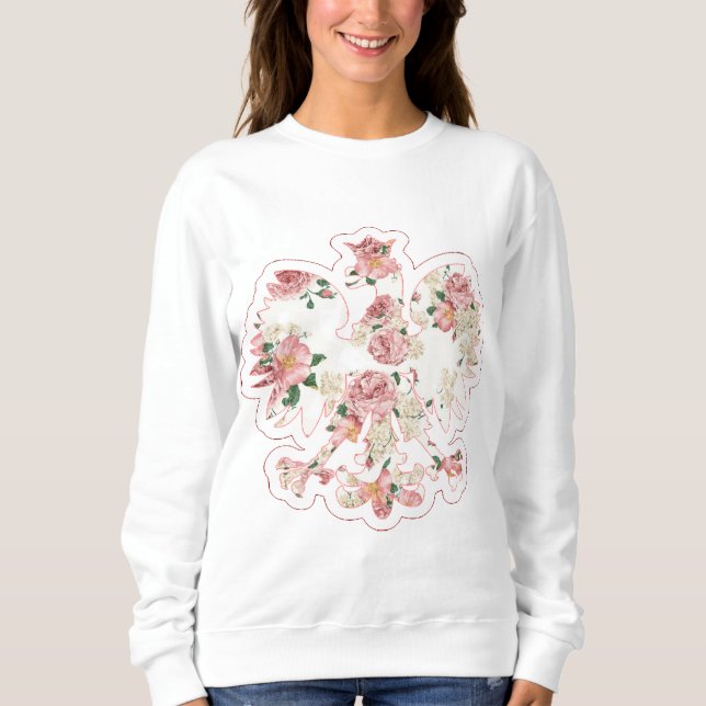 Blom- polsk örn tee (Framsida)