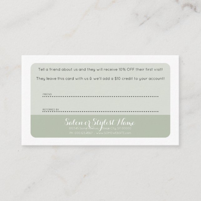 blom- remisskort för vintage rabattkort (Framsida)