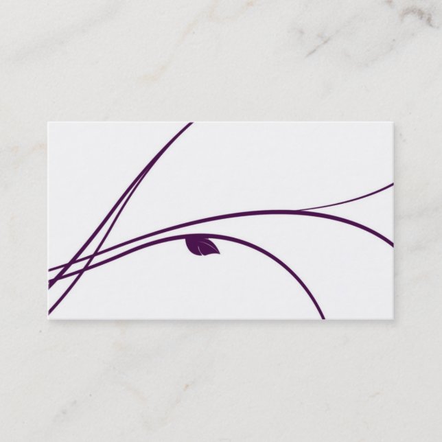 Blom- serie - 02 - Violet Visitkort (Framsida)