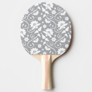 Blom- snöremönster pingisracket