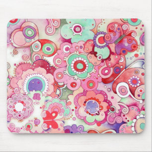 Blom- stollig Mousepad Musmatta