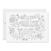 Blom- tack för hand plockade som färgar kortet