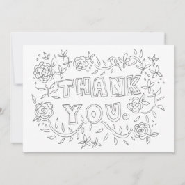 Blom- tack för hand plockade som färgar kortet