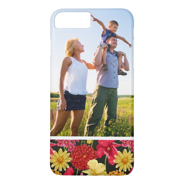 Blom- tapet för beställnings- foto i Case-Mate iPhone skal (Baksida)