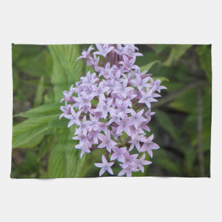 Blom- tropiska kökshanddukar för lilor & för grönt