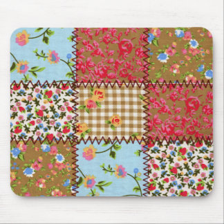 Blom- tygPatchwork Mousepad Musmatta