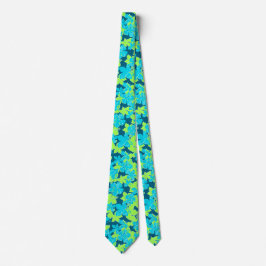 Blom- utskrivavet dubbelsidigt Hanalei för Slips