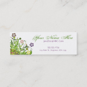 Blom- Vines Mini Visitkort