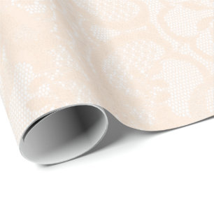 Blom- vintagesnöre för pastellfärgad kunglig presentpapper