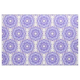 Blom- violett mandala. tyg