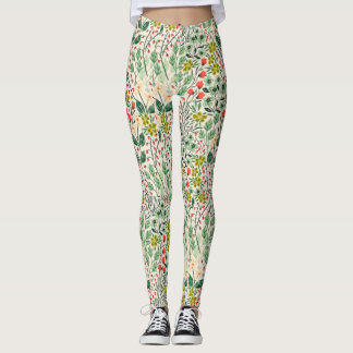 Blom- Yogadamasker Leggings