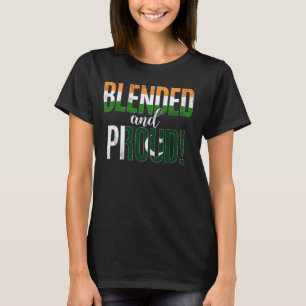 Blomad och stolt medborgare halv indiansk häst t shirt