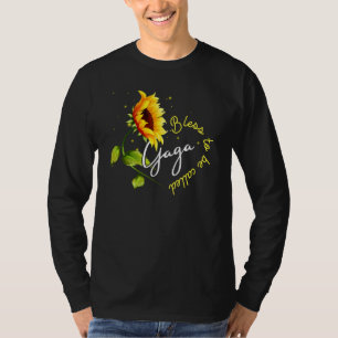 Blomad till Gaga Solros Grandma T Shirt