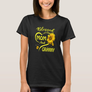 Blomad till Mamma och grannisk solrosolja T Shirt