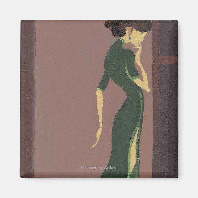 Blomande ungdomsnummer 7 magnet (Framsidan)