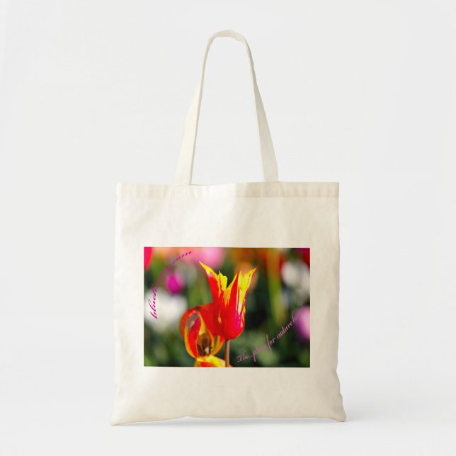 blombag tygkasse (Framsidan)