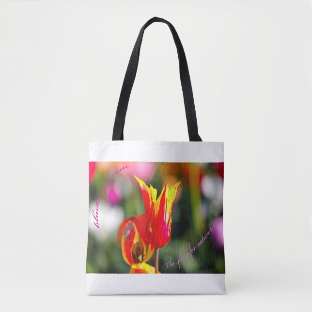 blombag tygkasse (Framsida)