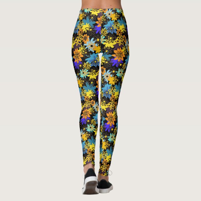Blombaljväxter Leggings (Baksida)