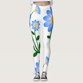 Blombalkar Leggings