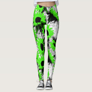 Blombalkar Leggings