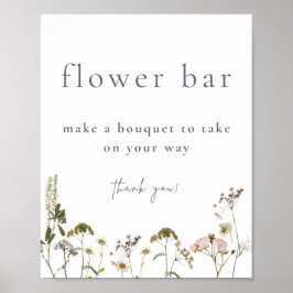 Blombarsbukett  poster