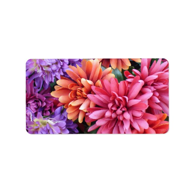 Blombelastningar Adressetikett (Framsidan)