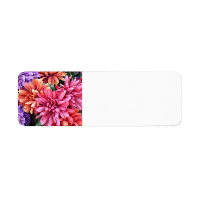 Blombelastningar Returadress Etikett (Framsidan)