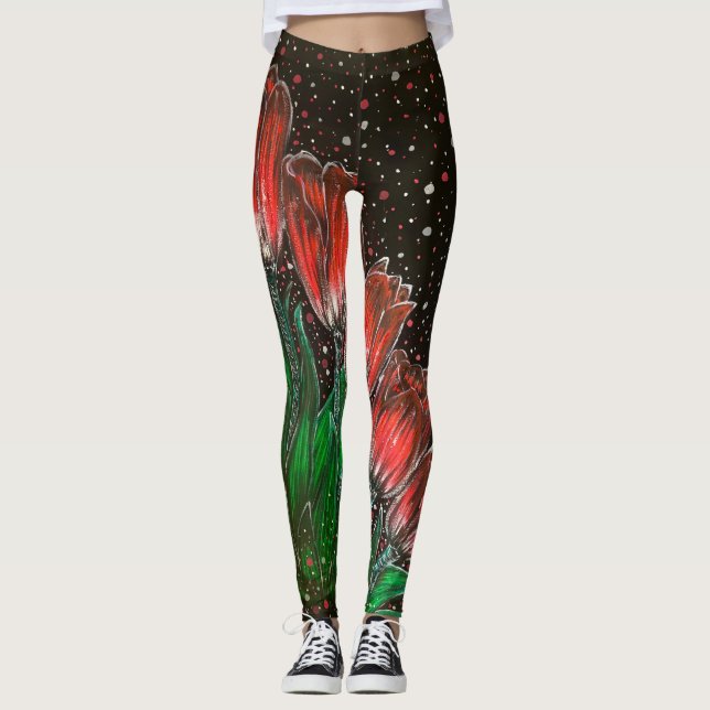 Blomben Leggings (Framsida)