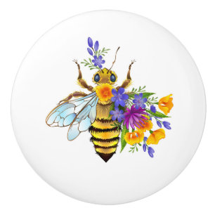 Blombi med vilda växter knopp