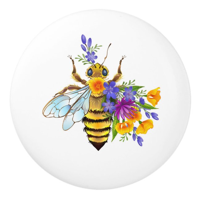 Blombi med vilda växter knopp (Framsidan)