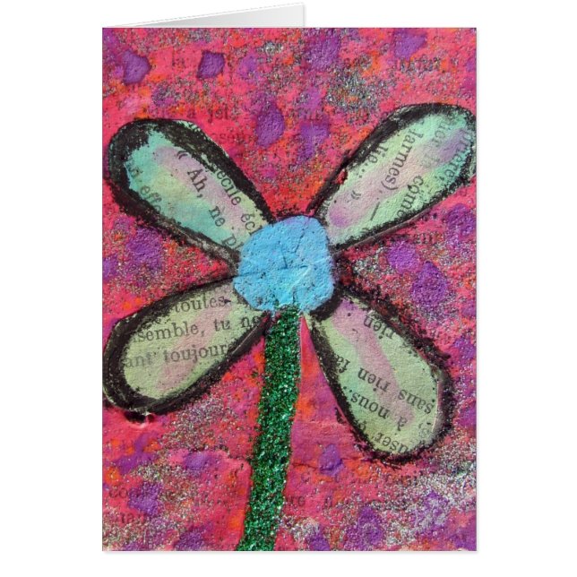 Blomblandad mediesamling, Tillfällen Hälsningskort (Framsidan)