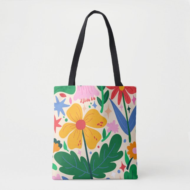 Blomblandning Tygkasse (Framsida)