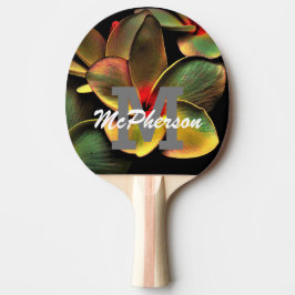 BlomBlommar Monogram och Namn Pingisracket