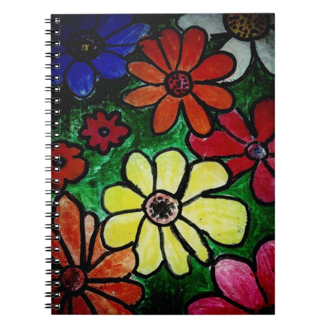 blomblomsterblommans potensblåsa anteckningsbok (Framsidan)