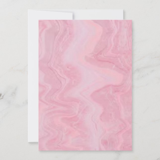 Blombok för gästsignaturer – Elegant blomdekor D Inbjudningar (Baksida)