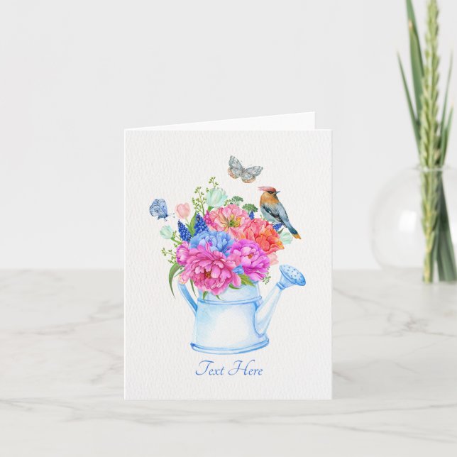 blombouquetestetik kort (Framsida)