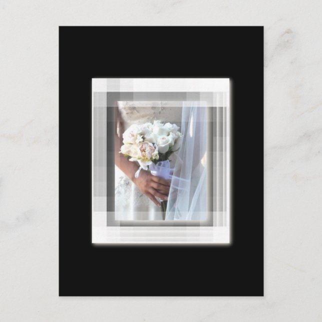 blombricka vykort (Framsida)