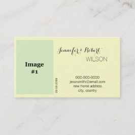 Blombrid i helgdag, trimma nya adresser visitkort