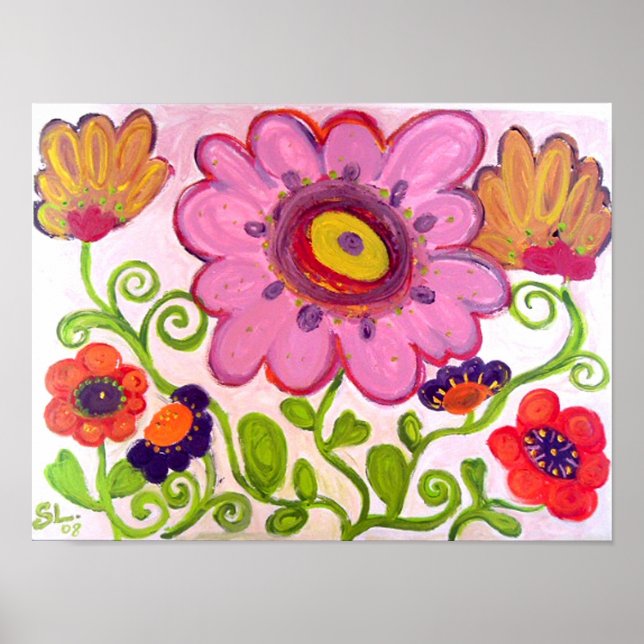 blomdans poster (Framsidan)